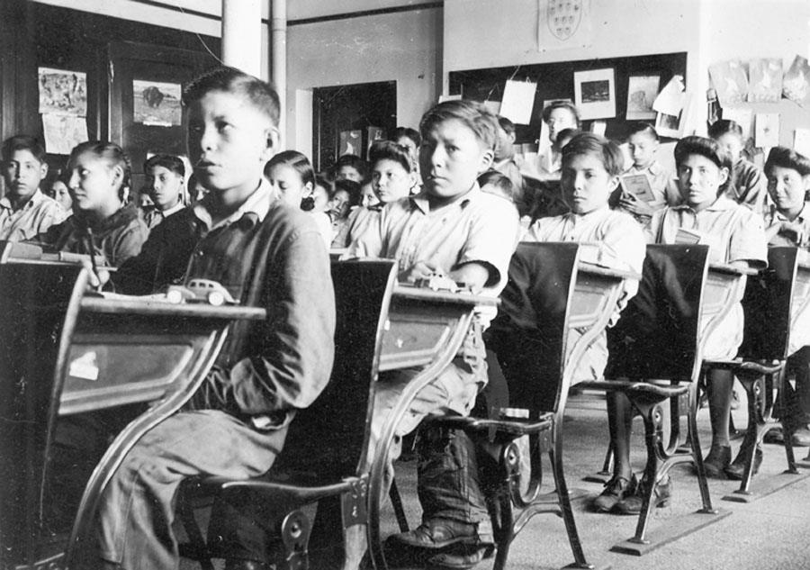 Image of Senior Classroom, Residential school.